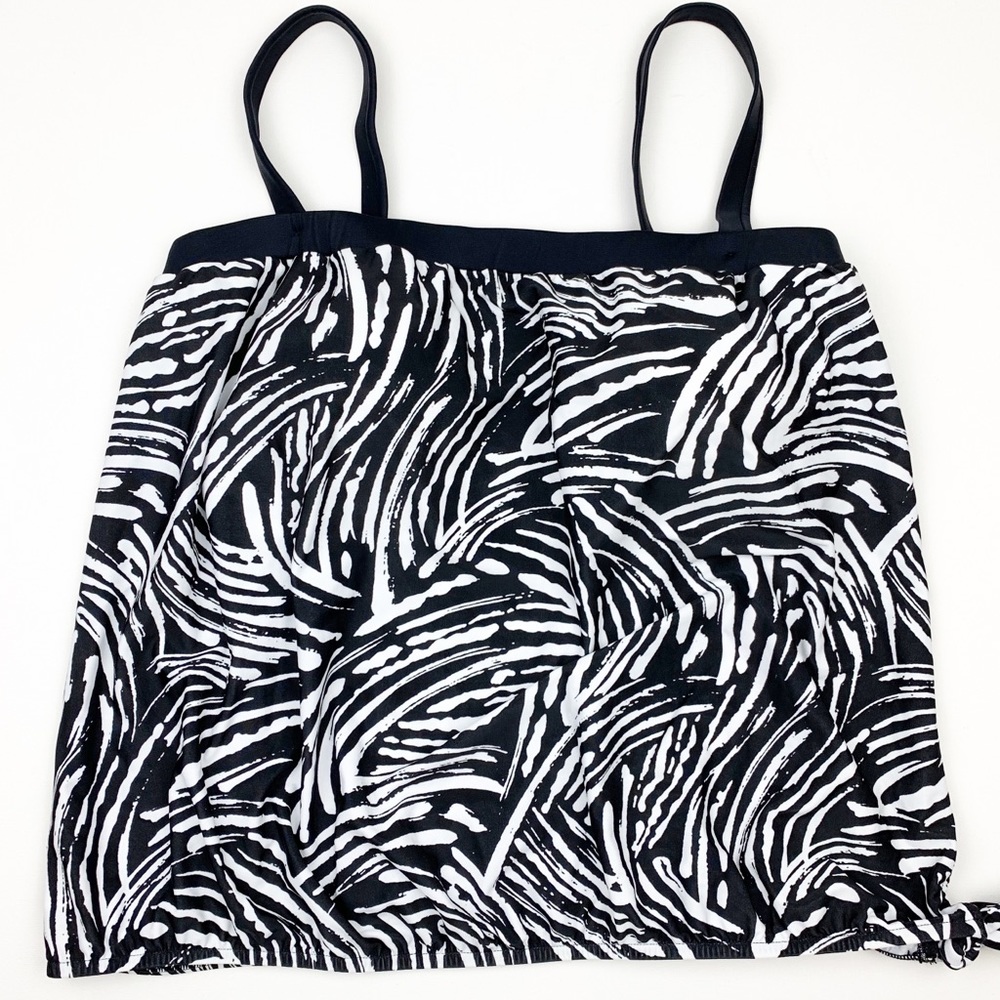 Maxine of Hollywood Bandeau tankini swimsuit top - Picture 4 of 8